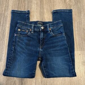 Ralph Lauren Kids Dark Blue Skinny Jeans